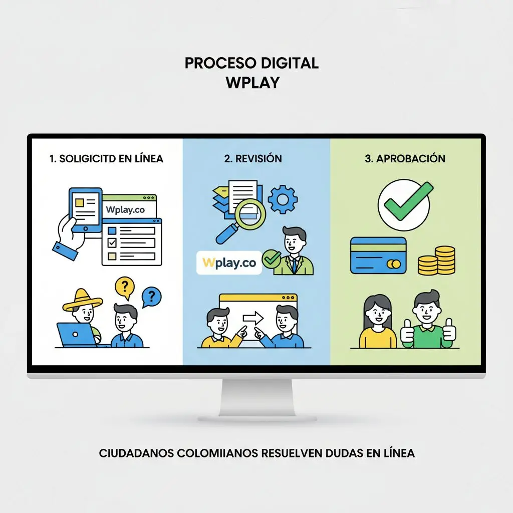 Representación visual del proceso para convertirse en aliado Wplay
