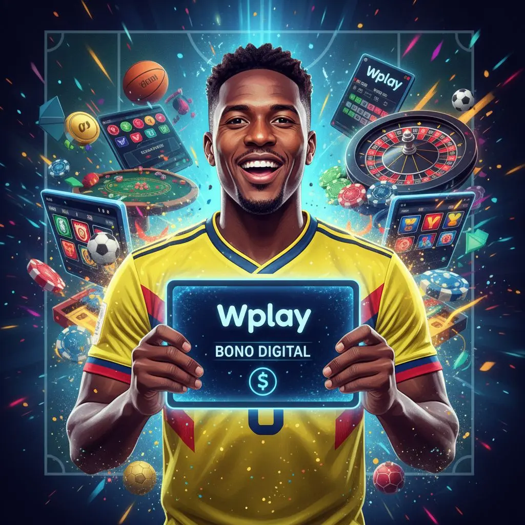 Cliente de Wplay recibiendo bono de bienvenida con fondos de apuestas y casino online