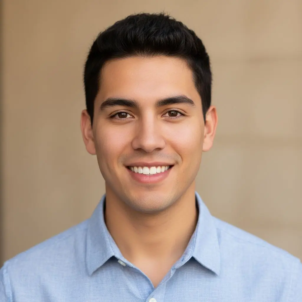 Retrato del experto en apuestas Luis Daniel R