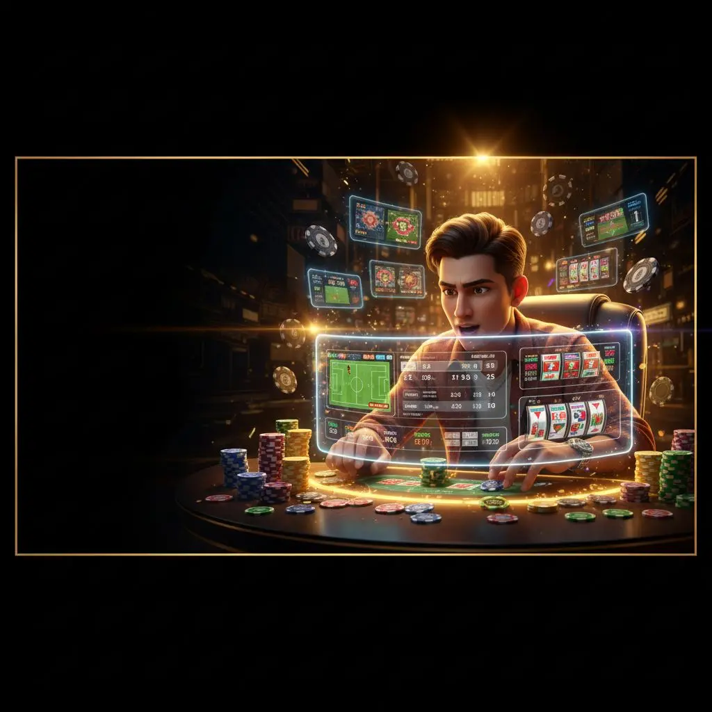 Banner visual de apuestas en Wplay resaltando bonos y códigos promocionales