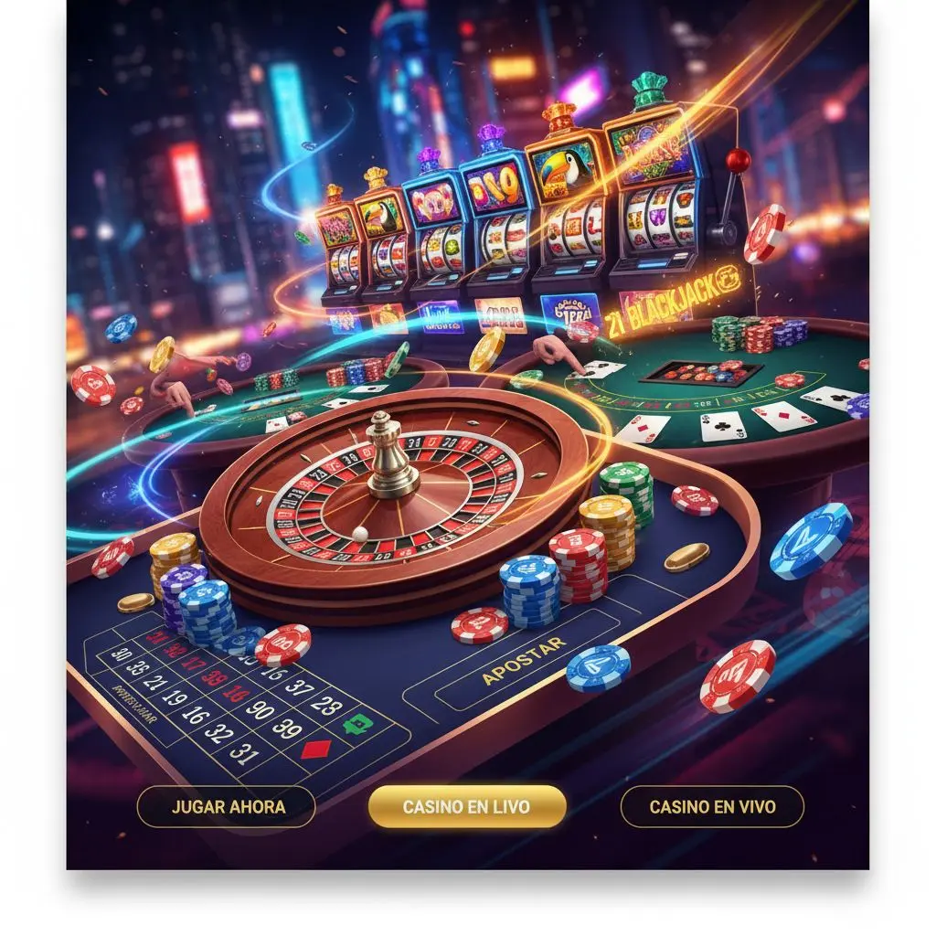 Tragamonedas, ruleta y blackjack en el casino online de Wplay