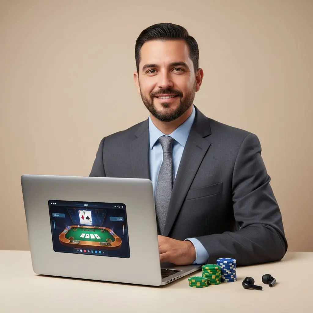 Portrait of expert Luis Daniel R, especialista colombiano en casinos online