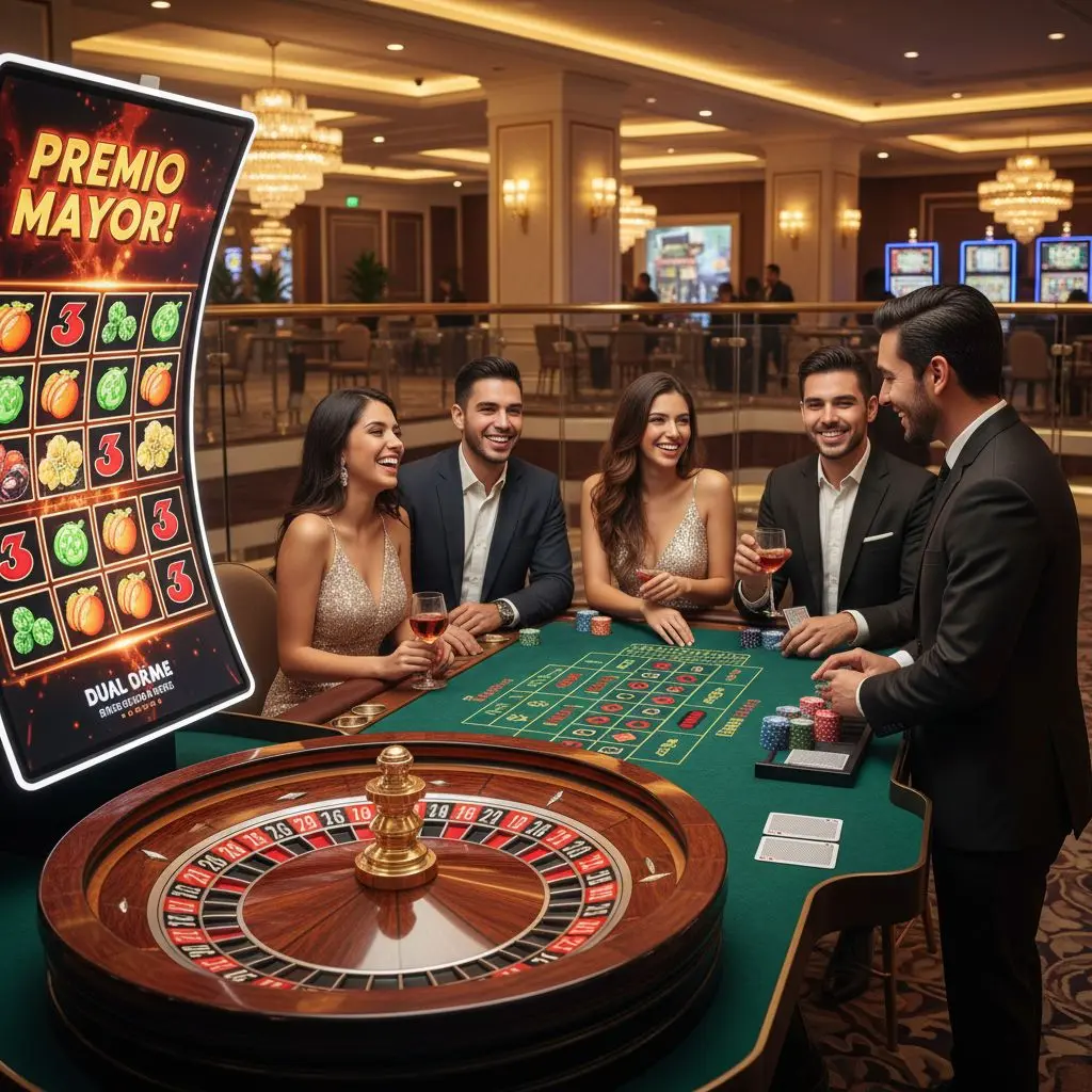 Variedad de juegos de casino en vivo y slots en Wplay Colombia