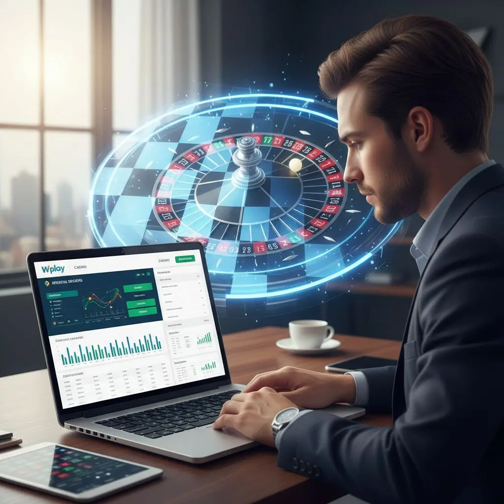 Apostador colombiano planificando estrategia para el bono Wplay.