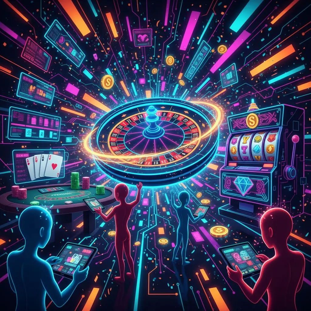 Variedad de juegos de casino en línea en Wplay Bucaramanga, ruleta, blackjack y tragamonedas